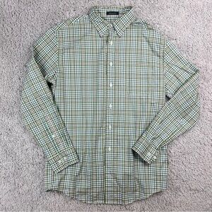 Pendleton Shirt Mens Medium Long Sleeve Button Up Classic Plaid Casual Dress